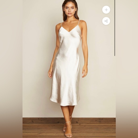 Satin Dress - Picture 1 of 6